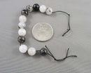 Tourmaline in Quartz Round Beads Various Sizes