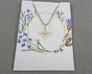 Shark Tooth Pendant Necklace 925 Sterling Silver J008