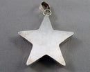 Shell Star Pendant 925 Sterling Silver (Vintage) H094-10