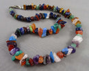 Mixed Gemstone Necklace (Vintage) H094-19