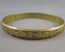 Brass Bangle (Vintage) H094-24