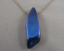 Aura Quartz Pendant Necklace (Vintage) H094-25