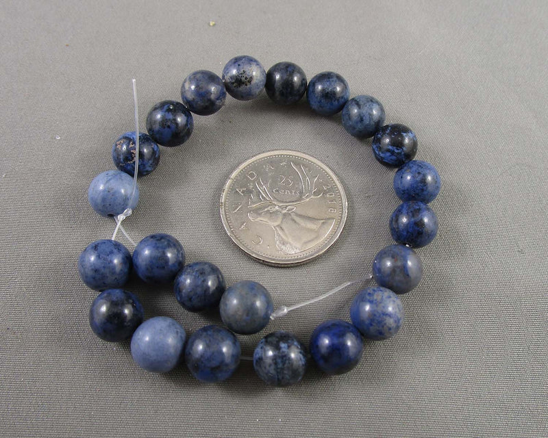 Dumortierite Beads Round (Various Sizes)