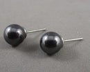 Hematite Gemstone Earrings (Vintage) H095-16