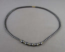 Hematite Necklace Vintage H007-5