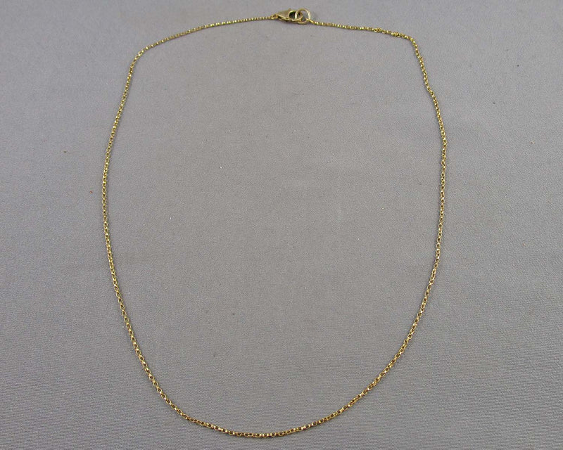0.9mm Rolo Chain 14K Gold Filled (Vintage) H007-9