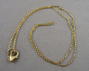 0.9mm Rolo Chain 14K Gold Filled (Vintage) H007-9