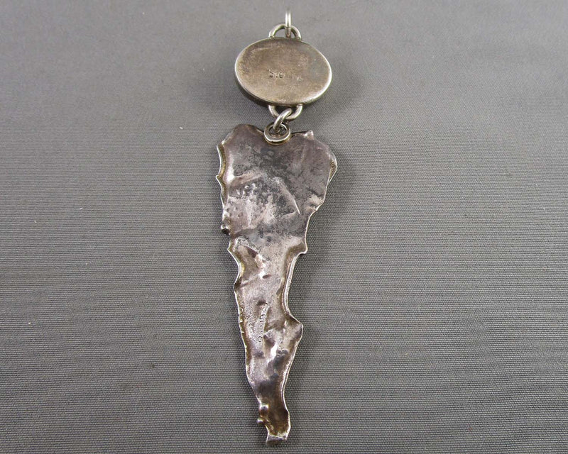925 Sterling Silver Pendant Vintage H007-11