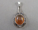 Amber Pendant Vintage H007-12