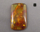 You Choose!  Amber Drilled Cabochon
