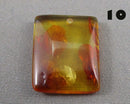 You Choose!  Amber Drilled Cabochon