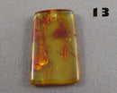 You Choose!  Amber Drilled Cabochon