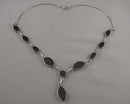 Agate Reversible Necklace (Vintage) H097-1