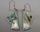 Abalone Shell Gemstone Earrings H097-2