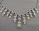 Gorgeous Rhinestone Crystal Necklace (Vintage) H097-22