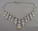 Gorgeous Rhinestone Crystal Necklace (Vintage) H097-22