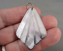 Mother of Pearl Gemstone Pendant (Vintage) H097-23