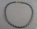 Hematite Gemstone Necklace (Vintage) H097-25