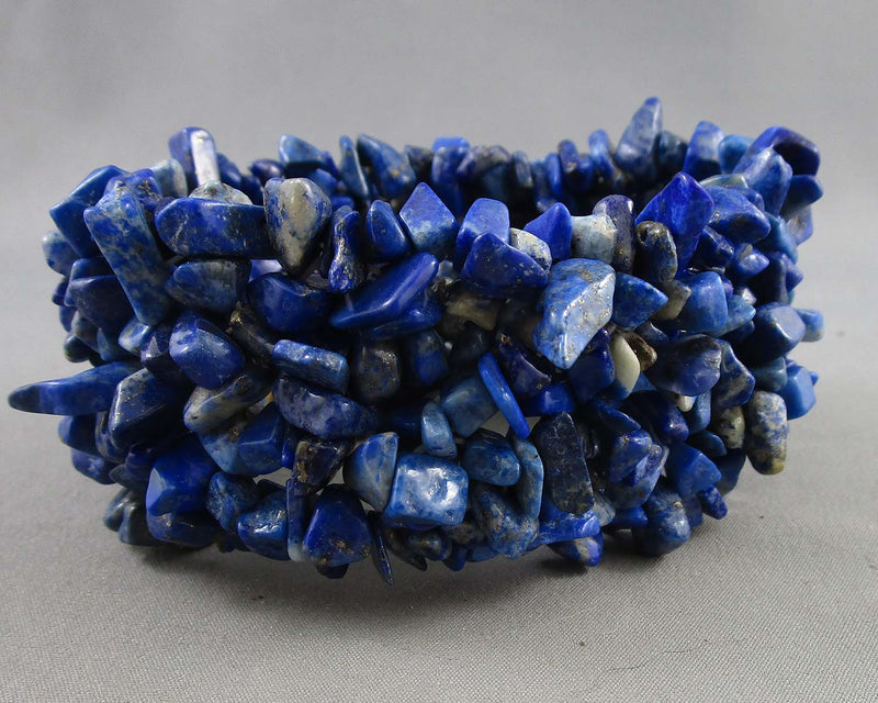 Lapis Lazuli Gemstone Bracelet H059-13 (Vintage)