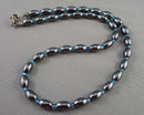 Hematite Gemstone Necklace (Vintage) H097-25