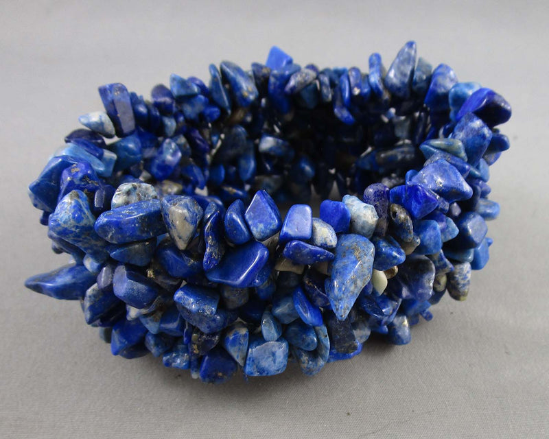 Lapis Lazuli Gemstone Bracelet H059-13 (Vintage)
