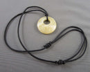 Calcite Crystal Pendant Necklace (Vintage) H098-2