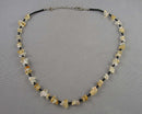 Citrine Crystal Necklace (Vintage) H059-15