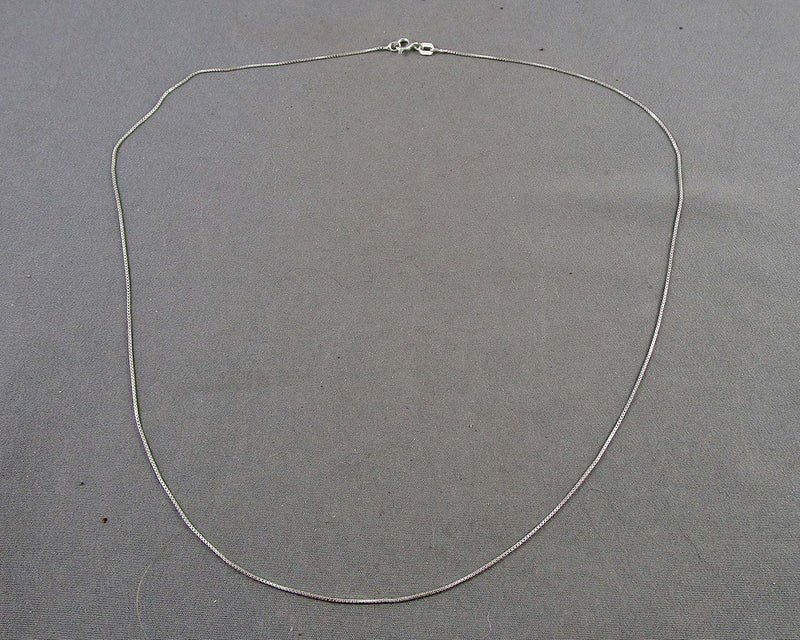 0.5mm Box Chain Sterling Silver 925 (Vintage) H059-20