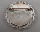 Siam Sterling Silver Brooch Mekkala Goddess of Lightening (Vintage) H098-13
