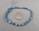 Blue Apatite Beads Round (Various Sizes)