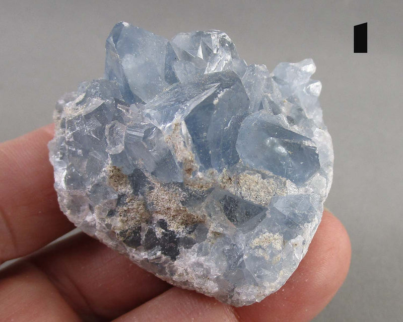 You Choose! Blue Celestite Crystal Cluster 1pc
