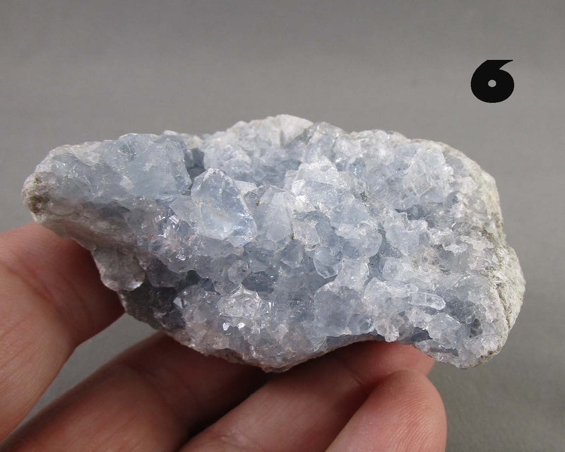You Choose! Blue Celestite Crystal Cluster 1pc