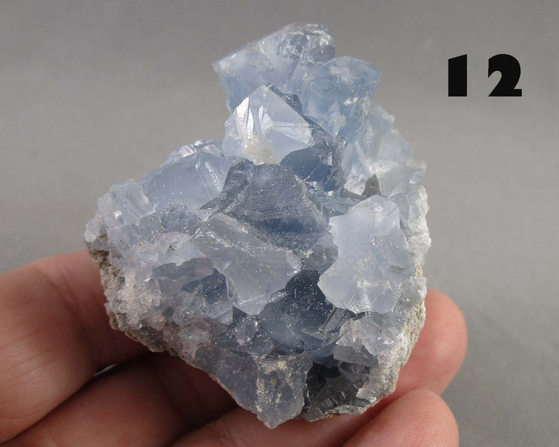You Choose! Blue Celestite Crystal Cluster 1pc