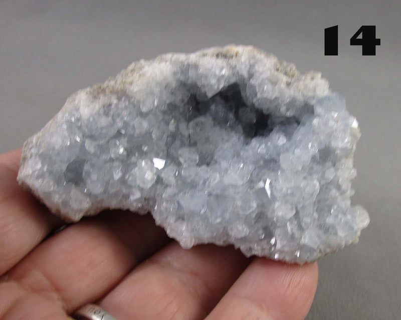 You Choose! Blue Celestite Crystal Cluster 1pc