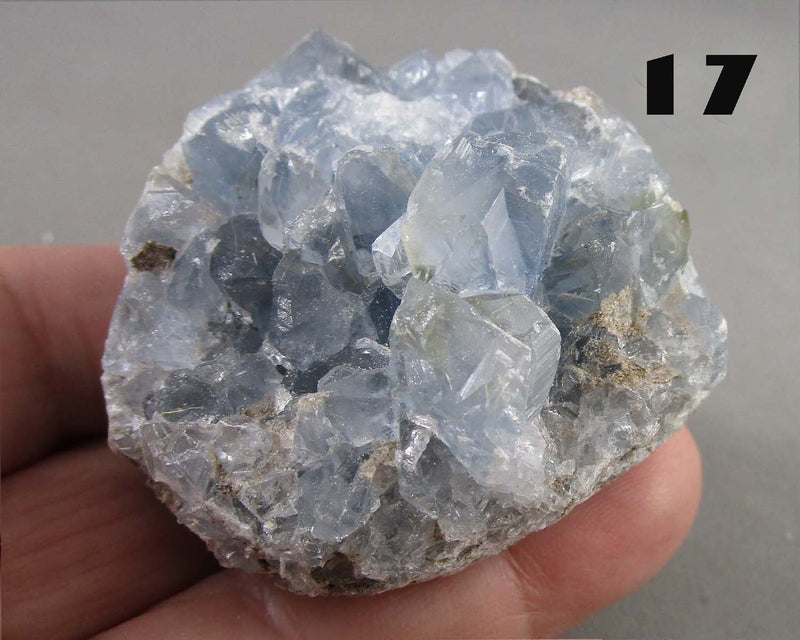 You Choose! Blue Celestite Crystal Cluster 1pc