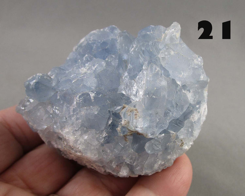 You Choose! Blue Celestite Crystal Cluster 1pc