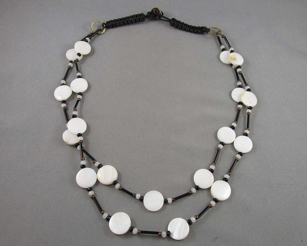Shell Necklace (Vintage) H081-3