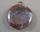 Agate Gemstone Pendant (Vintage) H099-17