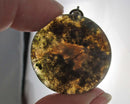 Agate Gemstone Pendant (Vintage) H099-17