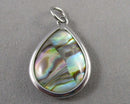Abalone Gemstone Pendant (Vintage) Z018