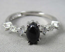 Black Onyx Gemstone Ring H100-8