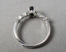 Black Onyx Gemstone Ring H100-8