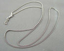 1.3mm Rope Chain Sterling Silver 925  H100-25