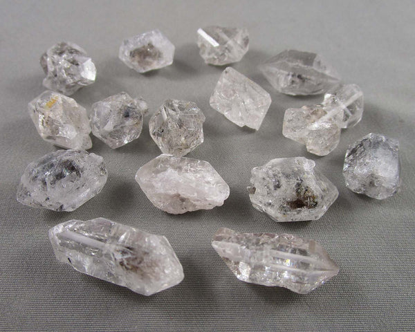 Large Herkimer Diamond Drilled Bead C585