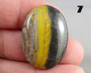 You Choose! Bumble Bee Jasper Cabochon 30x22mm