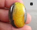 You Choose! Bumble Bee Jasper Cabochon 30x22mm
