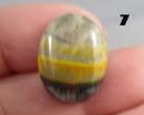 You Choose! Bumble Bee Jasper Cabochon 20x15mm