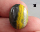 You Choose! Bumble Bee Jasper Cabochon 20x15mm