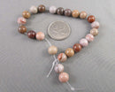 Petrified Wood Beads Round Various Sizes