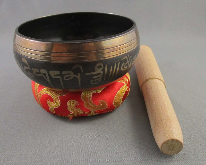 Tibetan Brass Singing Bowl 3" (H079)